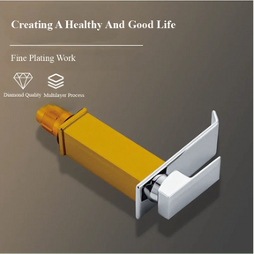 Torneira Premium para Banheiro GoldGeometricLine