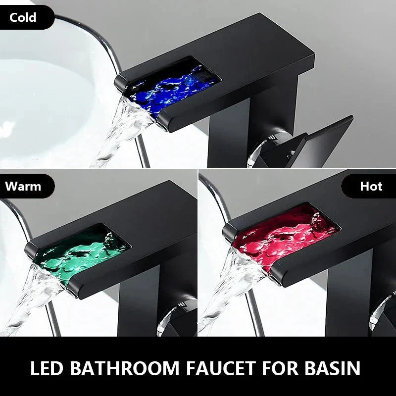 Torneira Premium para Banheiro LED Requinte